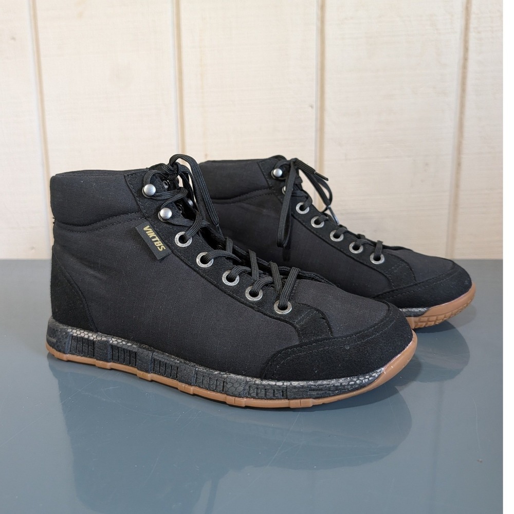 Viktos Overbeach Mid Shoe Mens 8 Nightfjall Black Tactical Training Boot